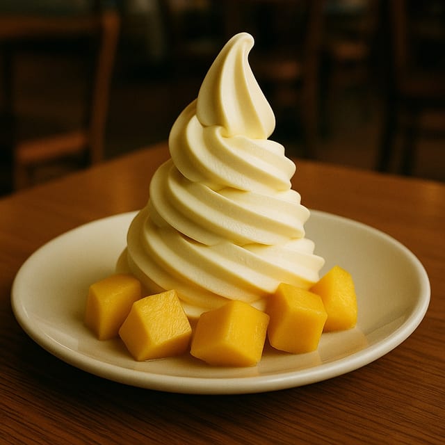 Mango Madness Yogurt.